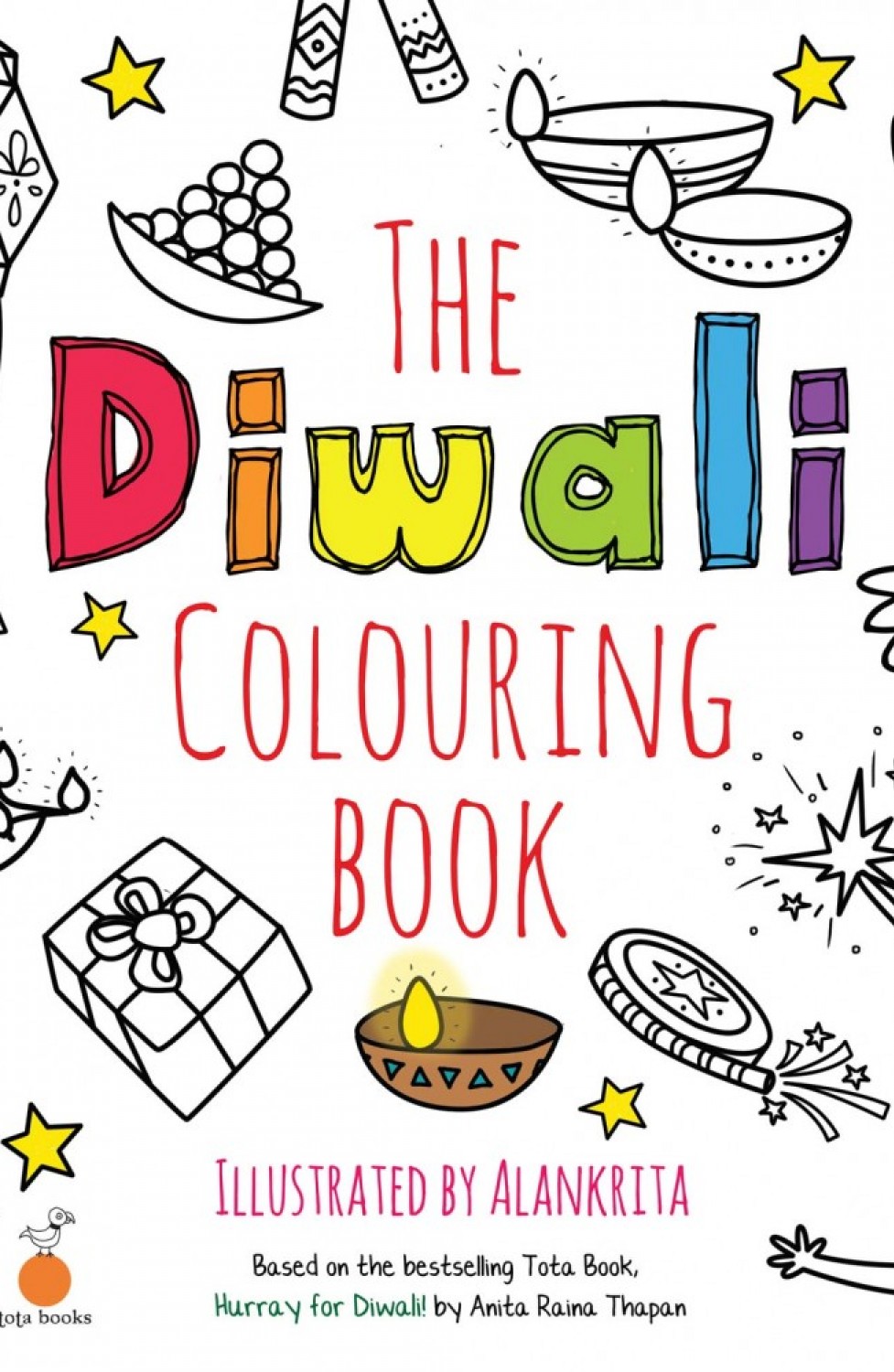 THE  DIWALI COLOURING BOOK